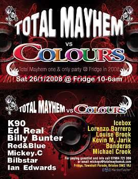 Total Mayhem vs Colours